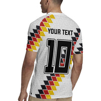 Custom Germany National Football Rugby Jersey Inspired German Flag and Bavarian Renaissance Motifs - Wonder Print Shop