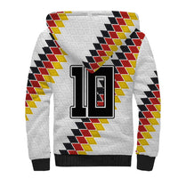 Custom Germany National Football Sherpa Hoodie Inspired German Flag and Bavarian Renaissance Motifs - Wonder Print Shop