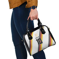 Custom Germany National Football Shoulder Handbag Inspired German Flag and Bavarian Renaissance Motifs - Wonder Print Shop