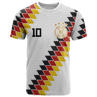 Custom Germany National Football T Shirt Inspired German Flag and Bavarian Renaissance Motifs - Wonder Print Shop