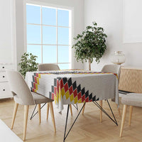 Custom Germany National Football Tablecloth Inspired German Flag and Bavarian Renaissance Motifs - Wonder Print Shop
