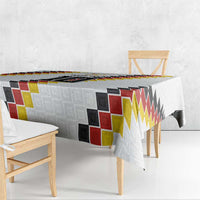 Custom Germany National Football Tablecloth Inspired German Flag and Bavarian Renaissance Motifs - Wonder Print Shop