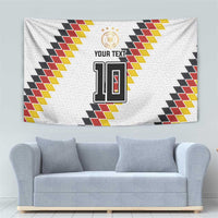 Custom Germany National Football Tapestry Inspired German Flag and Bavarian Renaissance Motifs - Wonder Print Shop