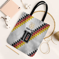 Custom Germany National Football Tote Bag Inspired German Flag and Bavarian Renaissance Motifs - Wonder Print Shop
