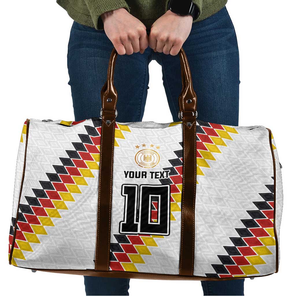 Custom Germany National Football Travel Bag Inspired German Flag and Bavarian Renaissance Motifs - Wonder Print Shop