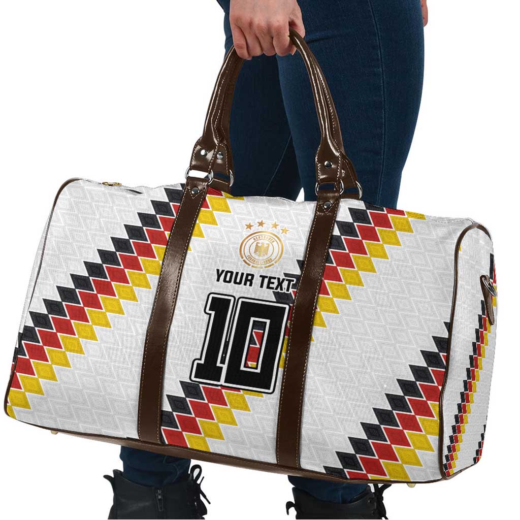 Custom Germany National Football Travel Bag Inspired German Flag and Bavarian Renaissance Motifs - Wonder Print Shop