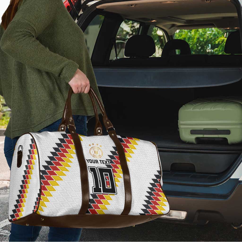 Custom Germany National Football Travel Bag Inspired German Flag and Bavarian Renaissance Motifs - Wonder Print Shop