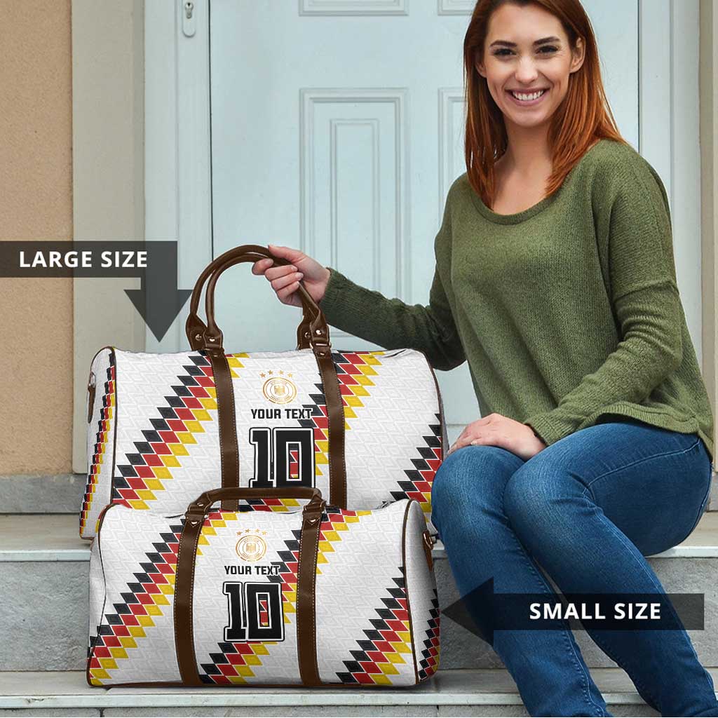 Custom Germany National Football Travel Bag Inspired German Flag and Bavarian Renaissance Motifs - Wonder Print Shop