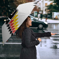 Custom Germany National Football Umbrella Inspired German Flag and Bavarian Renaissance Motifs - Wonder Print Shop