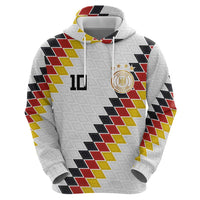 Custom Germany National Football Zip Hoodie Inspired German Flag and Bavarian Renaissance Motifs - Wonder Print Shop