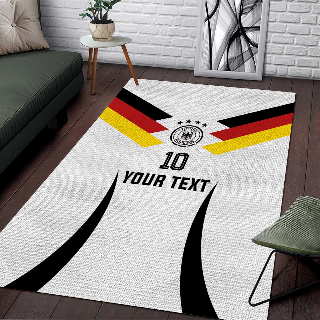 Custom Germany National Football Area Rug Die Mannschaft 2026 - Wonder Print Shop