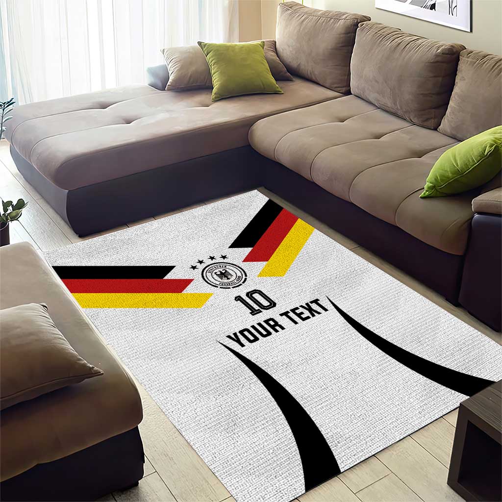 Custom Germany National Football Area Rug Die Mannschaft 2026 - Wonder Print Shop