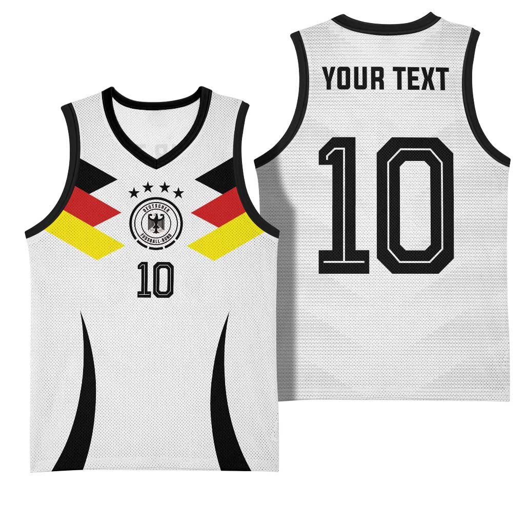 Custom Germany National Football Basketball Jersey Die Mannschaft 2026 - Wonder Print Shop