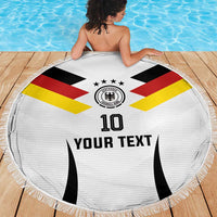 Custom Germany National Football Beach Blanket Die Mannschaft 2026 - Wonder Print Shop