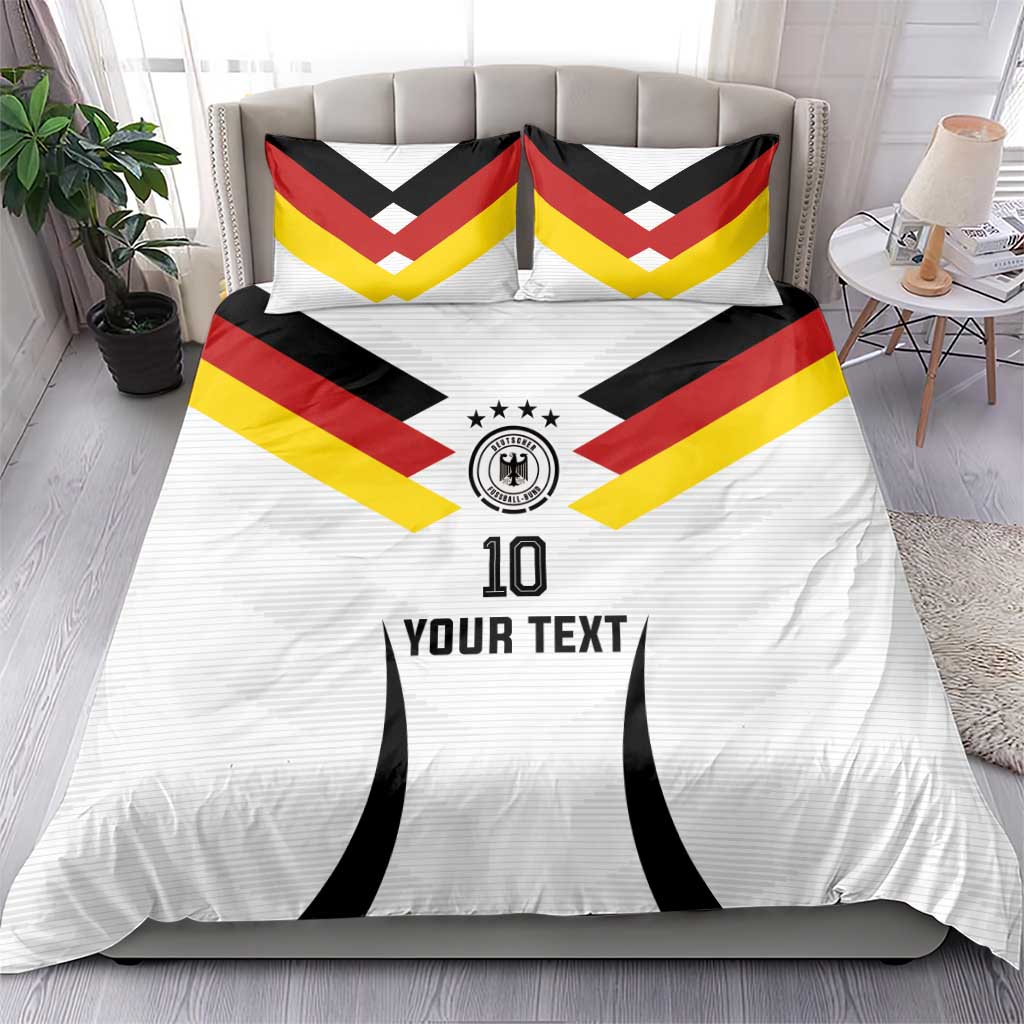 Custom Germany National Football Bedding Set Die Mannschaft 2026 - Wonder Print Shop