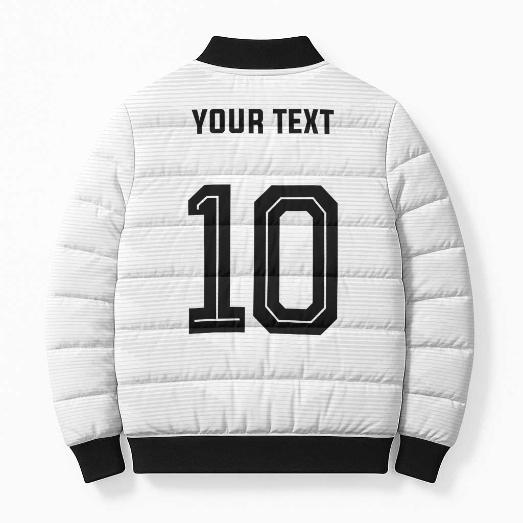 Custom Germany National Football Bomber Puffer Jacket Die Mannschaft 2026 - Wonder Print Shop