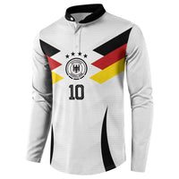 Custom Germany National Football Button Sweatshirt Die Mannschaft 2026 - Wonder Print Shop