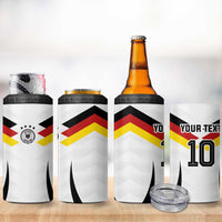 Custom Germany National Football 4 in 1 Can Cooler Tumbler Die Mannschaft 2026 - Wonder Print Shop