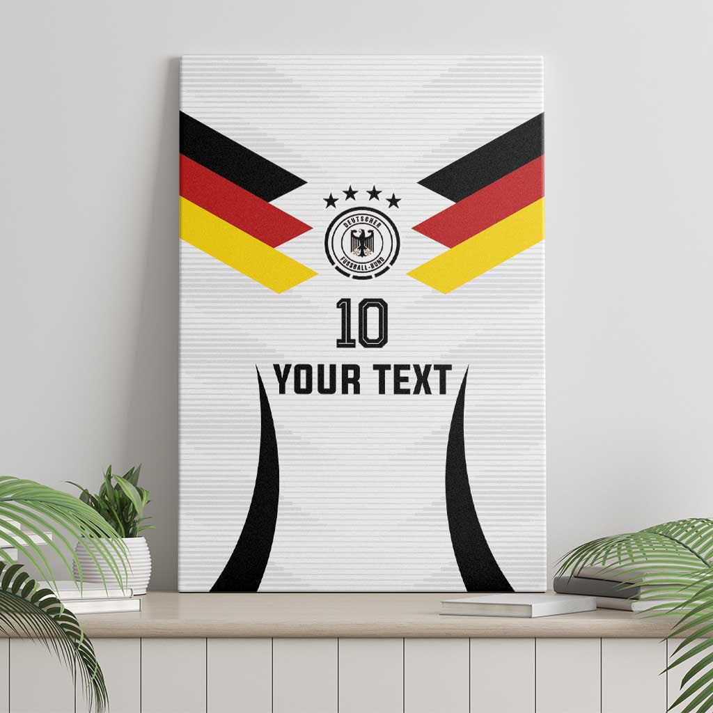 Custom Germany National Football Canvas Wall Art Die Mannschaft 2026 - Wonder Print Shop