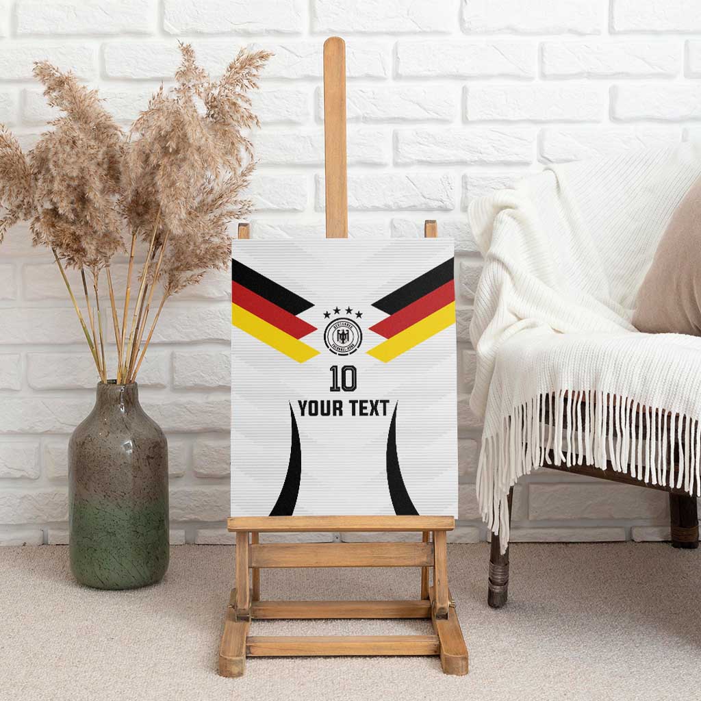 Custom Germany National Football Canvas Wall Art Die Mannschaft 2026 - Wonder Print Shop
