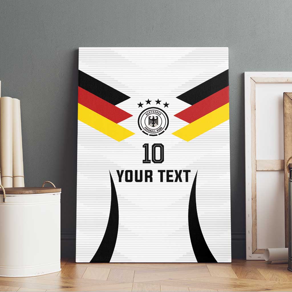 Custom Germany National Football Canvas Wall Art Die Mannschaft 2026 - Wonder Print Shop