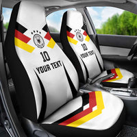 Custom Germany National Football Car Seat Cover Die Mannschaft 2026 - Wonder Print Shop
