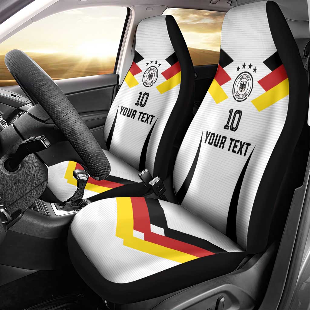Custom Germany National Football Car Seat Cover Die Mannschaft 2026 - Wonder Print Shop