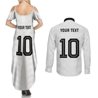 Custom Germany National Football Couples Matching Summer Maxi Dress and Long Sleeve Button Shirt Die Mannschaft 2026 - Wonder Print Shop