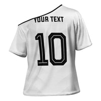 Custom Germany National Football Cross Shoulder Shirt Die Mannschaft 2026 - Wonder Print Shop