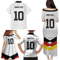 Custom Germany National Football Family Matching Puletasi and Hawaiian Shirt Die Mannschaft 2026 - Wonder Print Shop