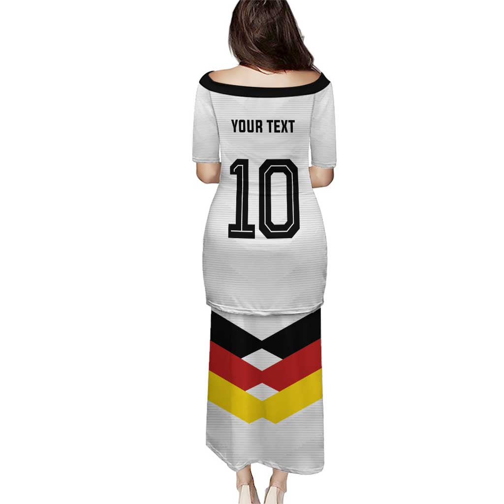 Custom Germany National Football Family Matching Puletasi and Hawaiian Shirt Die Mannschaft 2026 - Wonder Print Shop
