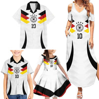 Custom Germany National Football Family Matching Summer Maxi Dress and Hawaiian Shirt Die Mannschaft 2026 - Wonder Print Shop