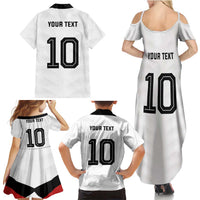 Custom Germany National Football Family Matching Summer Maxi Dress and Hawaiian Shirt Die Mannschaft 2026 - Wonder Print Shop