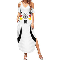 Custom Germany National Football Family Matching Summer Maxi Dress and Hawaiian Shirt Die Mannschaft 2026 - Wonder Print Shop