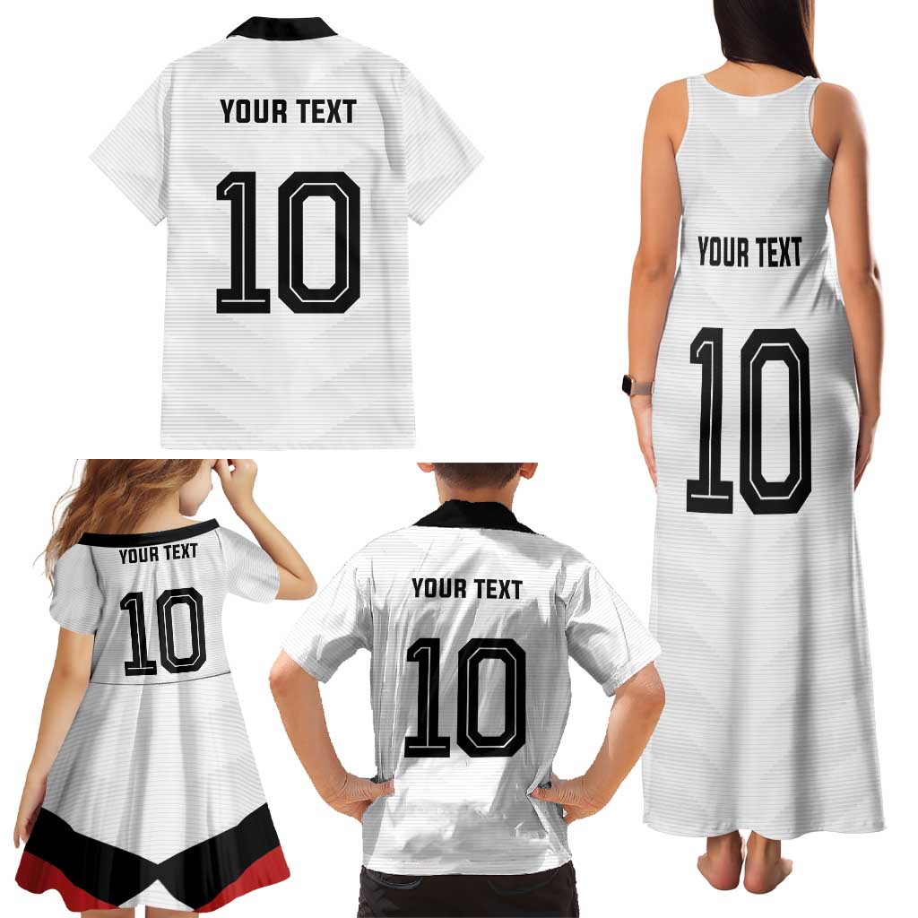 Custom Germany National Football Family Matching Tank Maxi Dress and Hawaiian Shirt Die Mannschaft 2026 - Wonder Print Shop