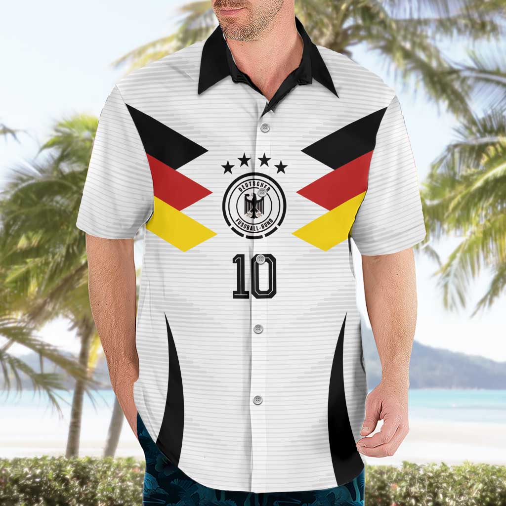 Custom Germany National Football Hawaiian Shirt Die Mannschaft 2026 - Wonder Print Shop