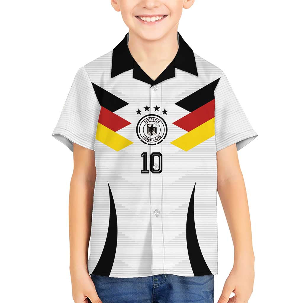 Custom Germany National Football Hawaiian Shirt Die Mannschaft 2026 - Wonder Print Shop