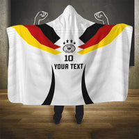 Custom Germany National Football Hooded Blanket Die Mannschaft 2026 - Wonder Print Shop