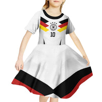 Custom Germany National Football Kid Short Sleeve Dress Die Mannschaft 2026 - Wonder Print Shop