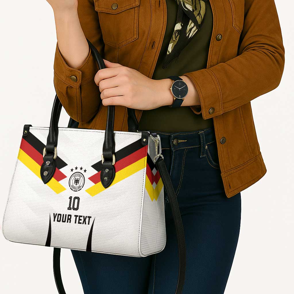 Custom Germany National Football Leather Bag Die Mannschaft 2026 - Wonder Print Shop