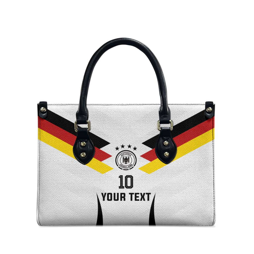 Custom Germany National Football Leather Bag Die Mannschaft 2026 - Wonder Print Shop