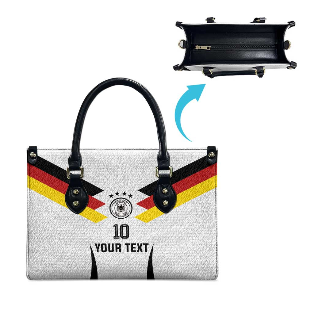 Custom Germany National Football Leather Bag Die Mannschaft 2026 - Wonder Print Shop