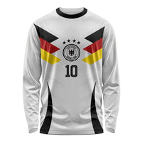 Custom Germany National Football Long Sleeve Shirt Die Mannschaft 2026 - Wonder Print Shop