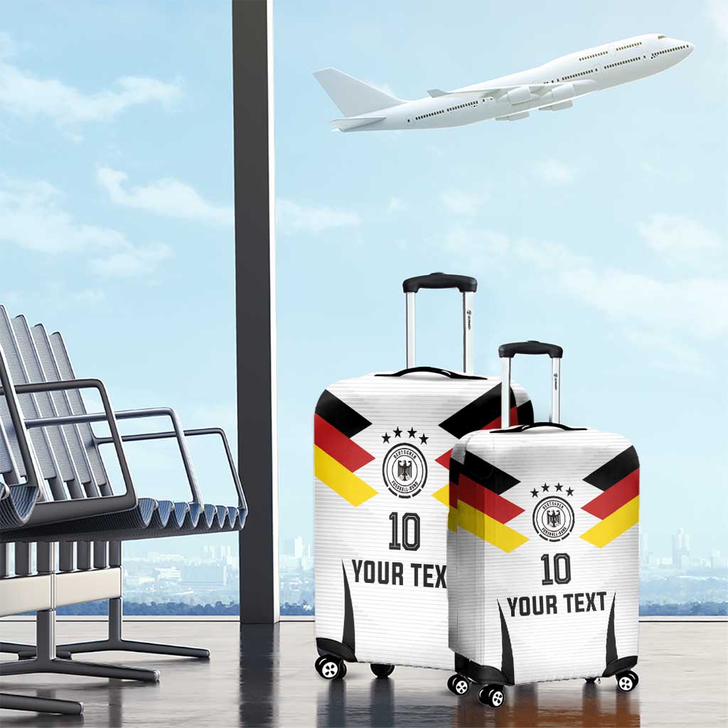 Custom Germany National Football Luggage Cover Die Mannschaft 2026 - Wonder Print Shop