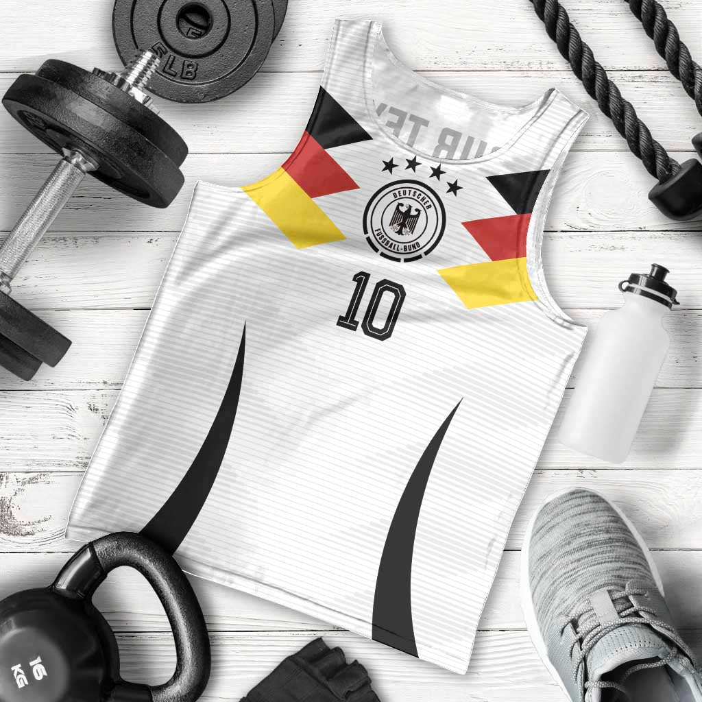 Custom Germany National Football Men Tank Top Die Mannschaft 2026 - Wonder Print Shop