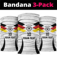 Custom Germany National Football Neck Gaiter Die Mannschaft 2026 - Wonder Print Shop