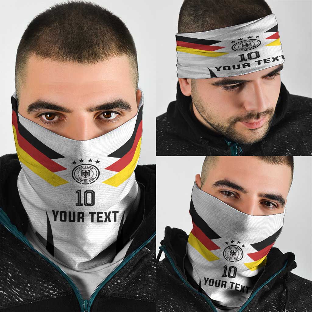 Custom Germany National Football Neck Gaiter Die Mannschaft 2026 - Wonder Print Shop