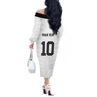 Custom Germany National Football Off The Shoulder Long Sleeve Dress Die Mannschaft 2026 - Wonder Print Shop