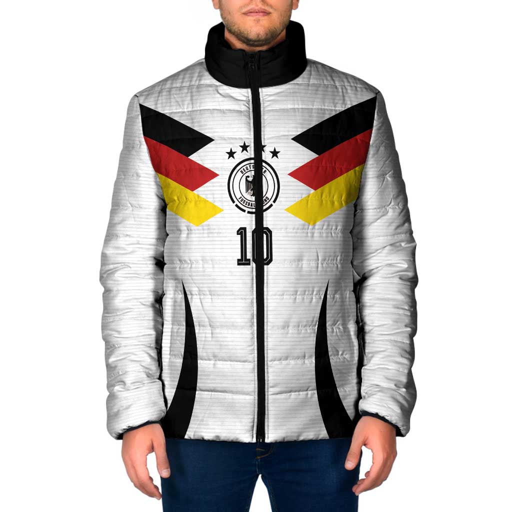 Custom Germany National Football Padded Jacket Die Mannschaft 2026 - Wonder Print Shop