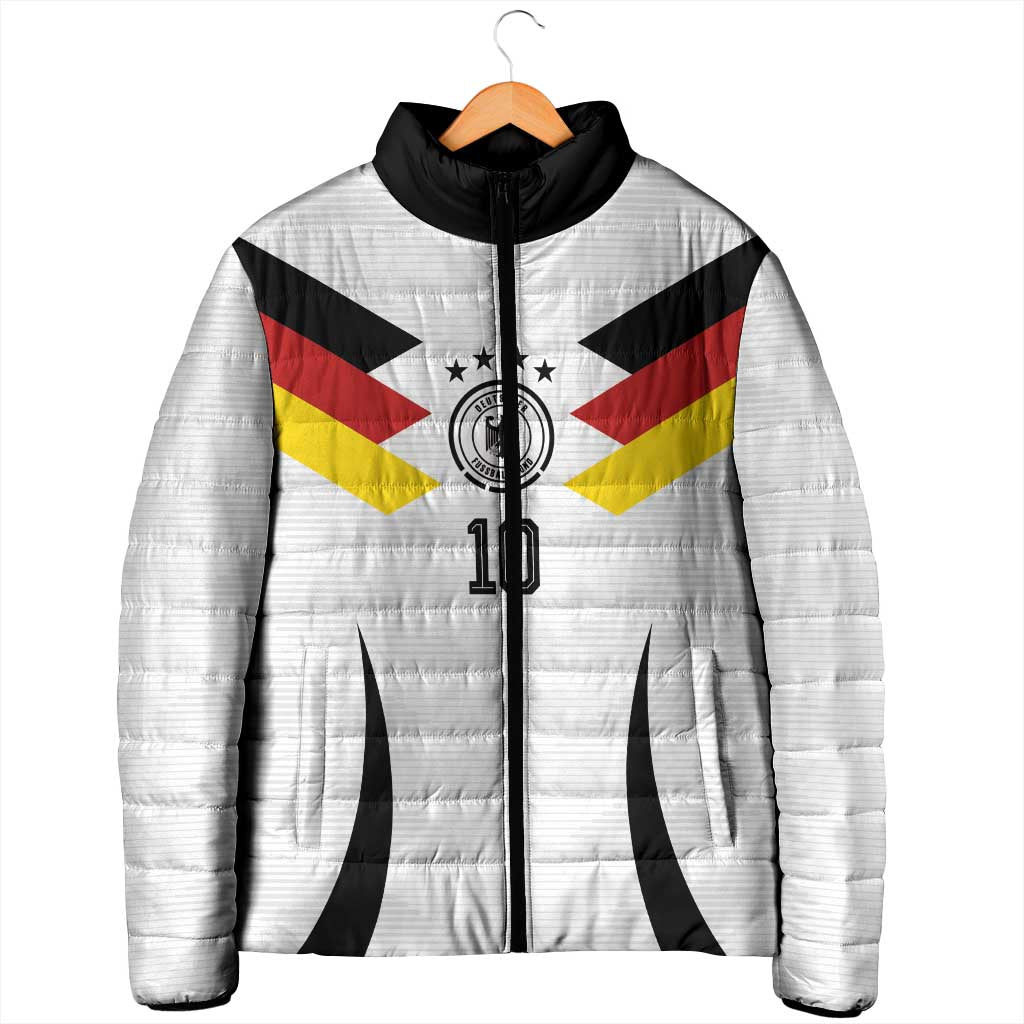 Custom Germany National Football Padded Jacket Die Mannschaft 2026 - Wonder Print Shop